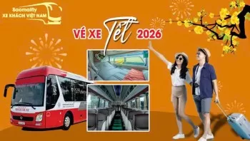 Vé xe Tết 2026